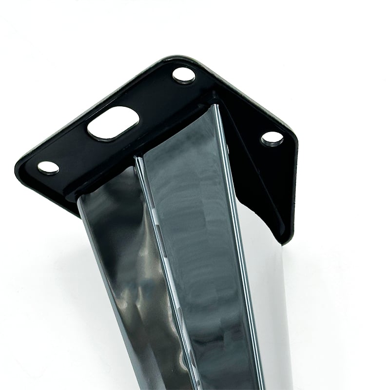 Wejoy Chrome Triangle Fork Components Metal Fittings Sofa Table Legs Furniture Accessories Hardware