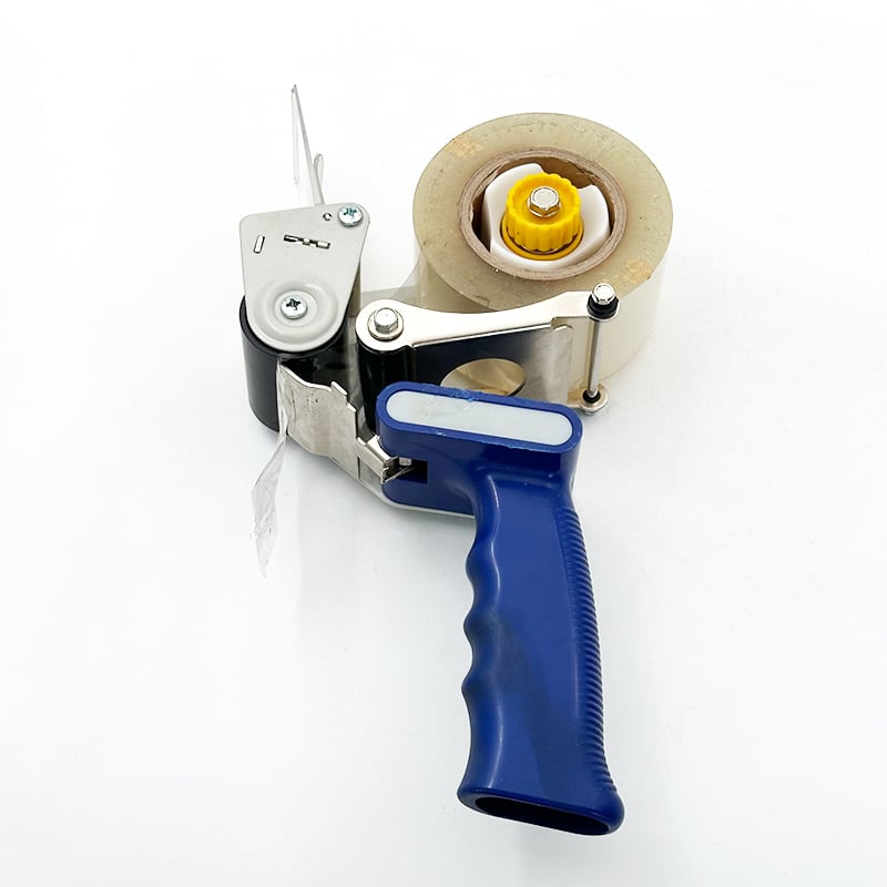 Wejoy Engros – Praktisk emballagemaskinhåndtag til tætning af kasser – Jernboks med gennemsigtig tapeklipper | Kontor- og fragttapeudskiller til heavy-duty-emballage | OEM-producent