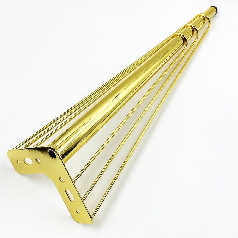 Wejoy Factory Customized Size Gold Stainless Steel Metal Legs for TV Cabinet