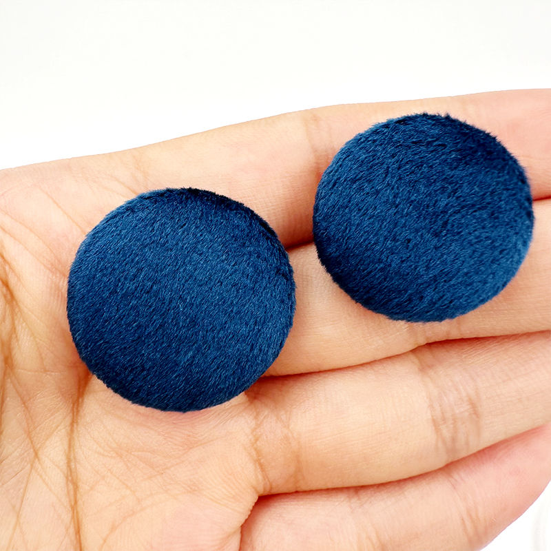 Wejoy Round Metal Fabric Covered Button Multi Size Aluminium Covered Making Button Iron Buckle Button for Sofa and Bed