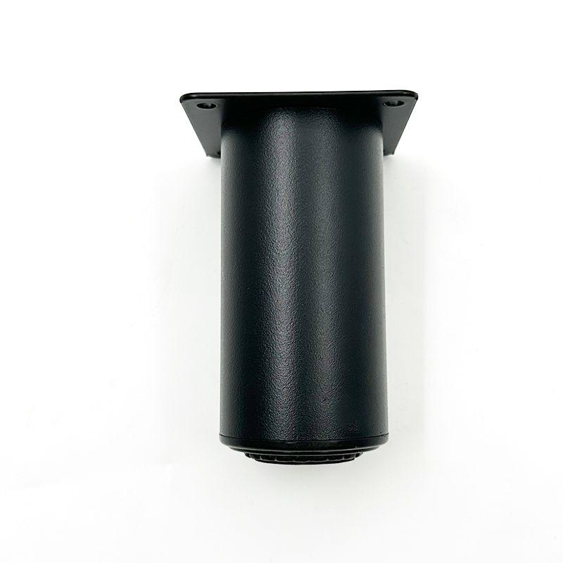 Wejoy justerbare metalbordeben i mat sort rustfrit stål, 5 cm, 8 cm, 10 cm