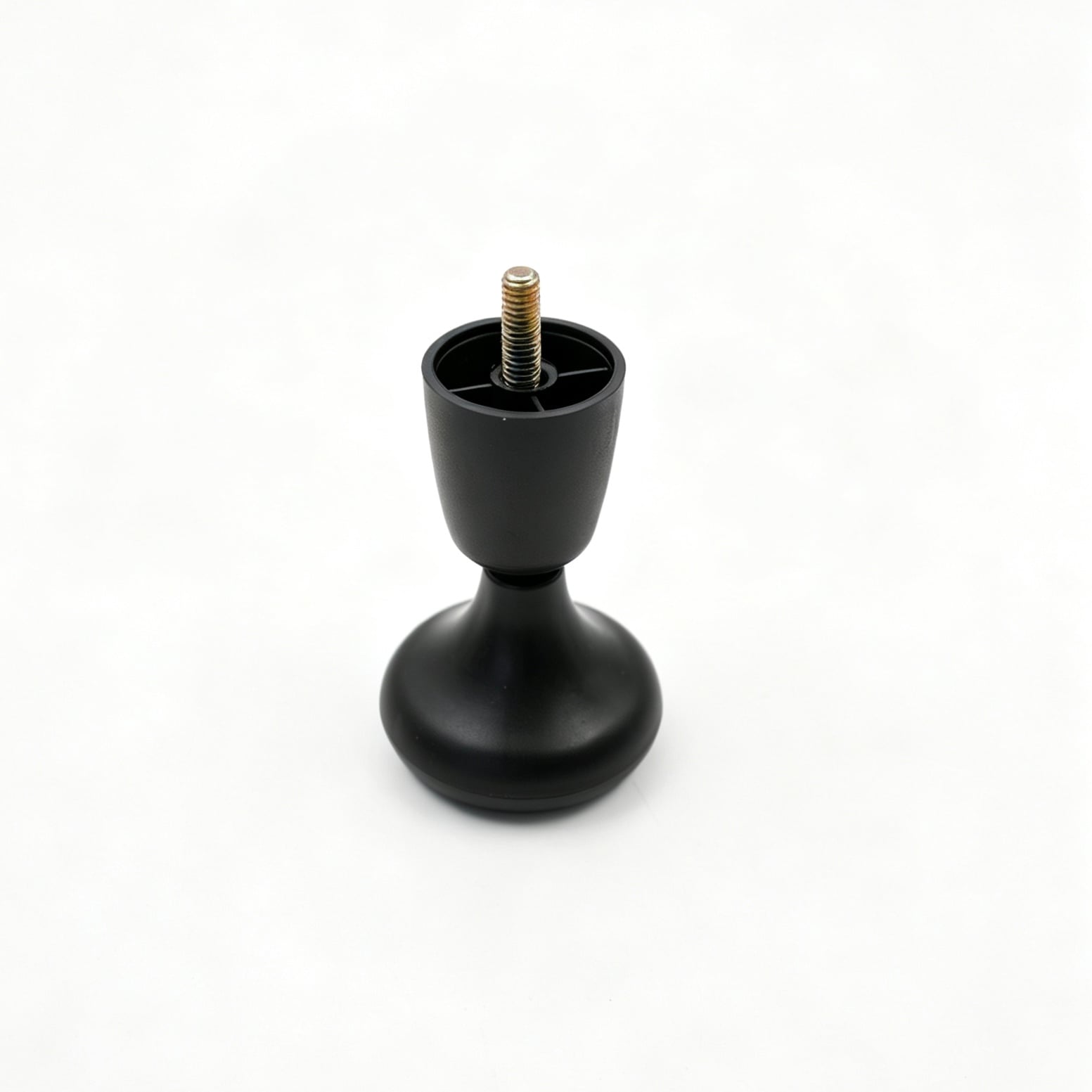 Wejoy Plastiekbedpotte Divan-glyders vir vervanging van meubelvoete, druk-in bedstopper vir bedbasis, sofa en kasstuk, 10 cm hoogte, enkelstuk