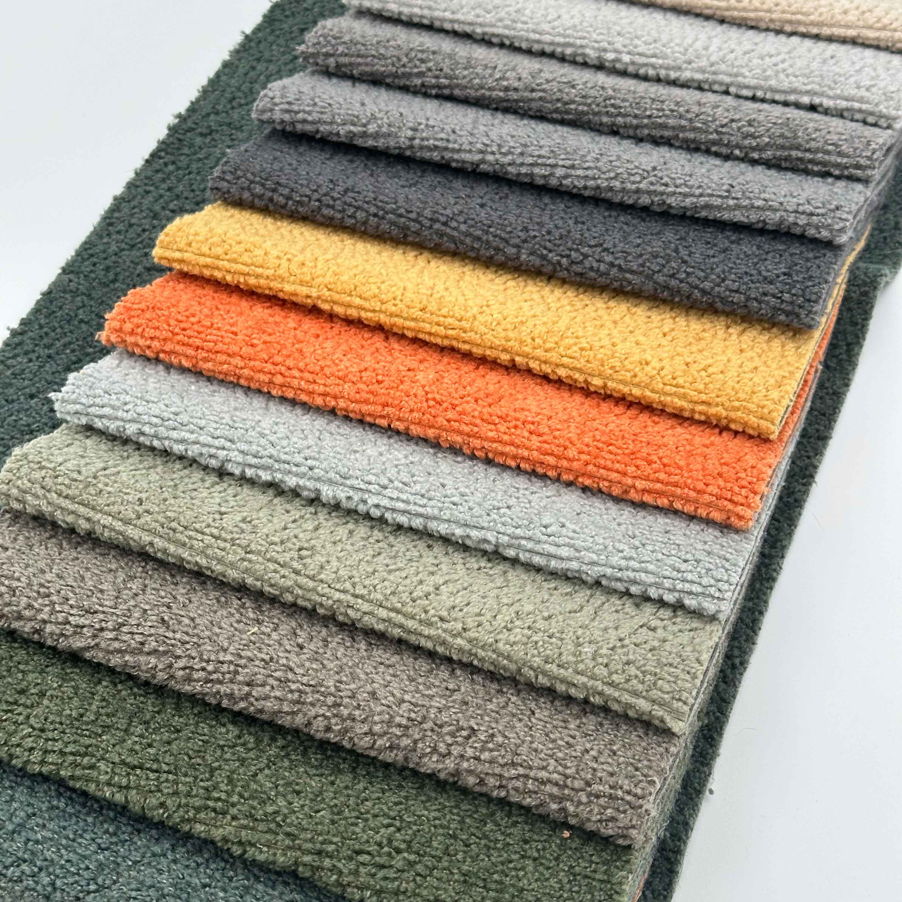 Wejoy Wholesale 500gsm 600gsm Knitted Chenille Velvet Fabrics for Furniture Upholstery