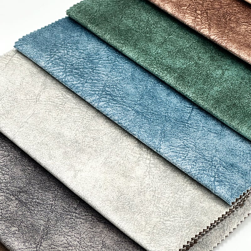 Wejoy Quality 380gsm Texture Printed Velvet Fabric Wholesale Upholstery Supplier High Grade Sofa Furniture Fabric Durable Polyester Velvet for Cushion Chair Home Decor Commercial Projects