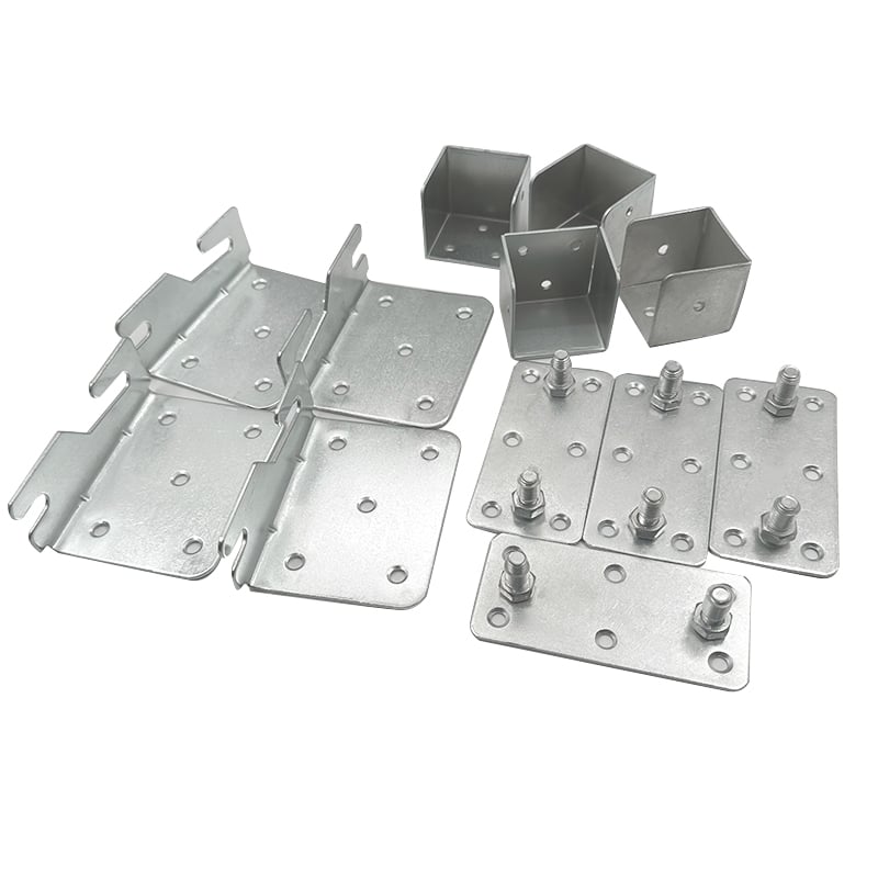 Wejoy 2.0mm Thickness White Zinc Triple Combination Bed Hanging Accessories