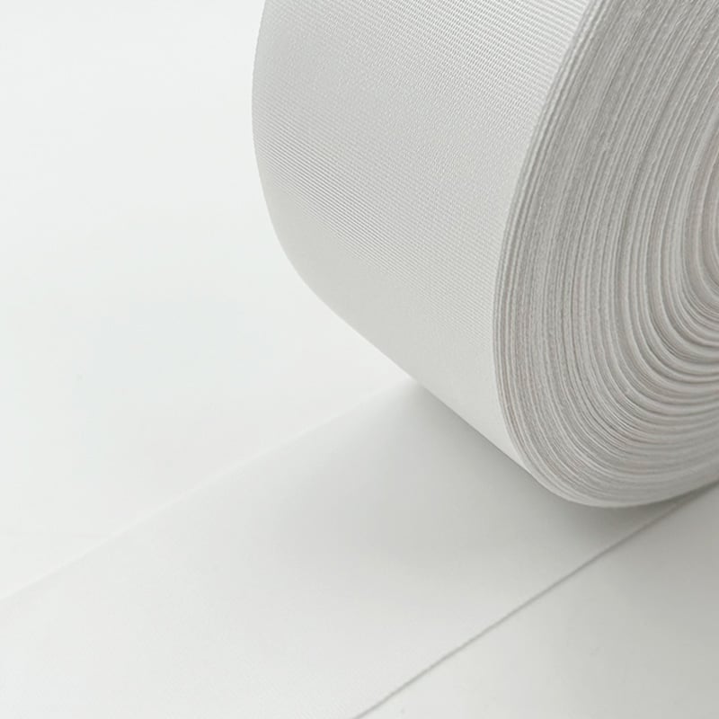 Wejoy Curtain Accessories 80MM Width Woven Fabric Curtain Pleat Tape White Polyester for Pencil Pleat Drapery Hardware Wholesale