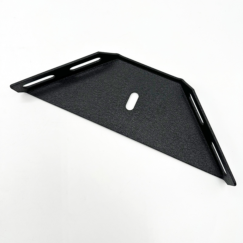 Wejoy Black Bed Corner Bracket 1.8mm 2mm Thickness Heavy Duty Furniture Hinges L Shape Right Angle Bracket for Bed Frame Connection Hardware Fitting Bedhead Fixation