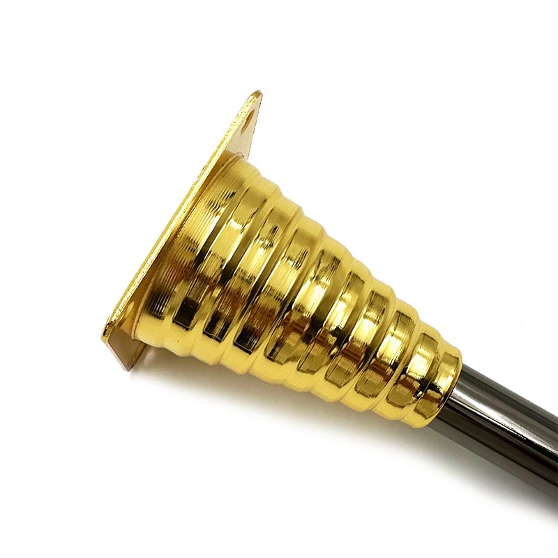 Wejoy モダンデザイン ゴールドクロム金属製ソファ脚（100／120／150 mm）、ホテルおよびリビングルーム用ソファ向け三角形家具アクセサリー