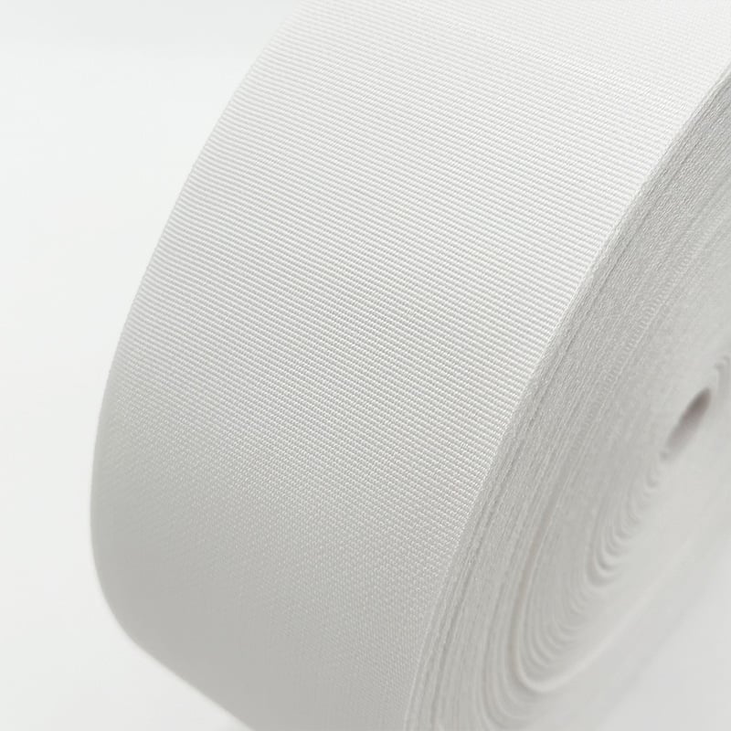 Wejoy Gardinenkopfband, 8 cm breit, weiß, aus gewebtem Polyester für gefaltete Vorhänge, Zubehör für die Vorstoffsproduktion, Großhandel