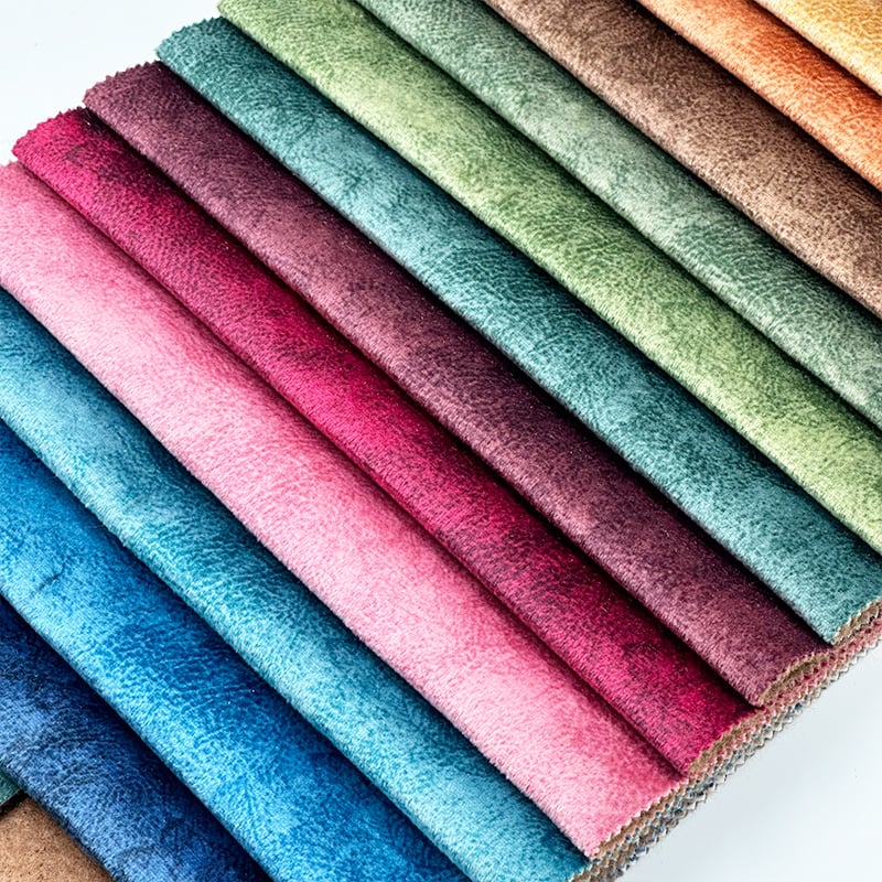 Wejoy Custom Weight Printed Velvet Fabric Wholesale Upholstery Supplier High Quality Durable 100% Polyester Furniture Textile for Sofa Cushion Chair Home Commercial Projects