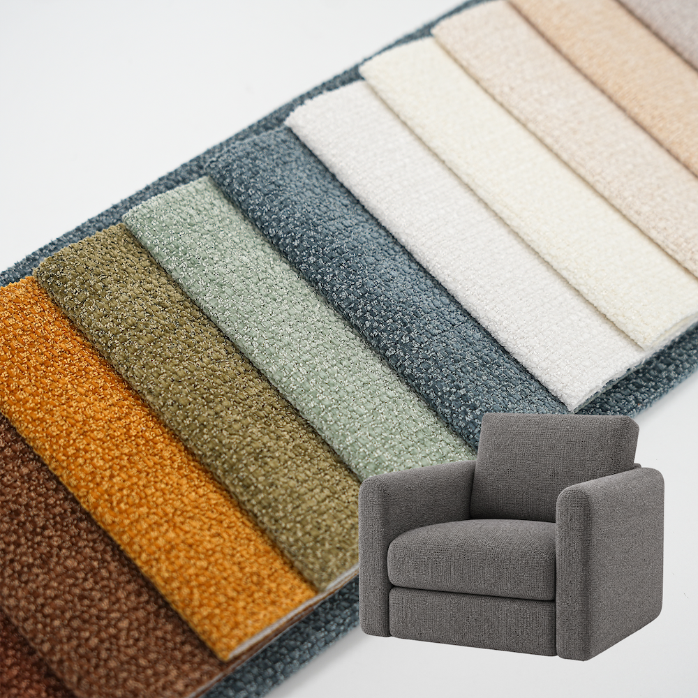 Tá Wejoy 430gsm de chineal an-taobh le haghaidh fóirne sofa | Chineal poliastair ard-dhensitiúil ina bhfuil an-taobh le haghaidh fóirne le bacán bán ar an taobh trasna | Soláthraí OEM do thionchar