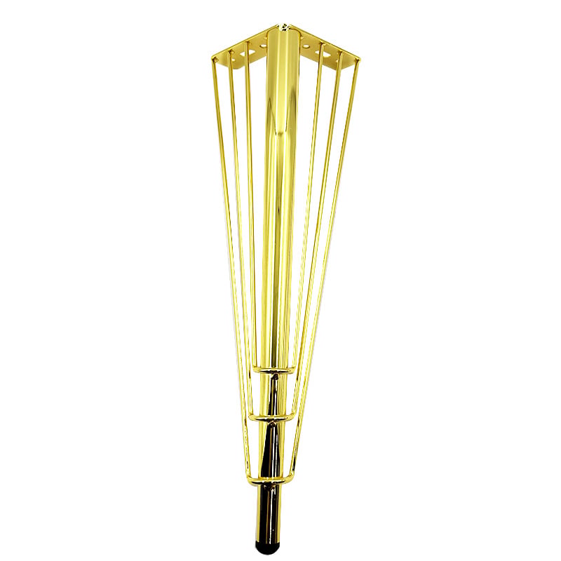 Wejoy Factory Customized Size Gold Stainless Steel Metal Legs for TV Cabinet