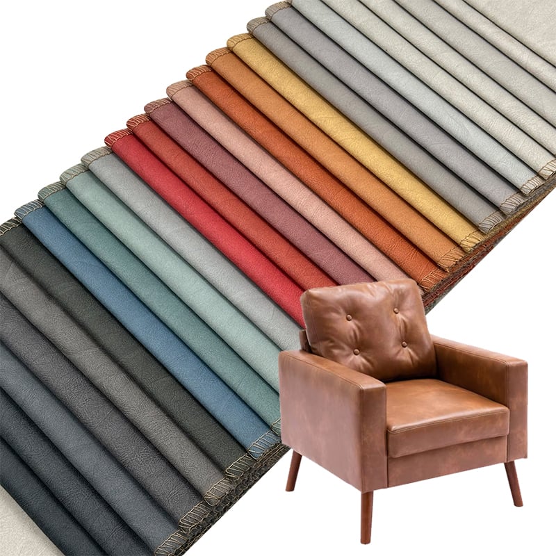 Wejoy blødt berøringsfalsklæderstof i polyester velveteen-lignende teknologi, 260 g/m²