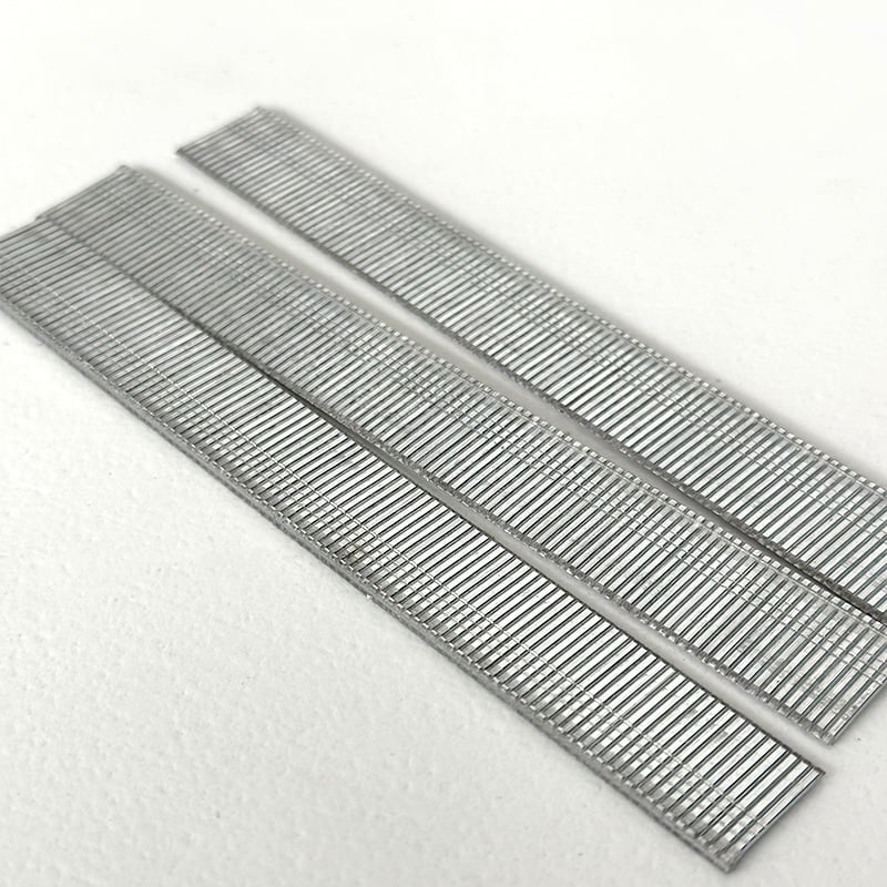 Clous à agrafe Wejoy série F F15 F20 F25 F30, clous droits pneumatiques galvanisés en fil d’acier pour meubles, menuiserie et cloueur de finition
