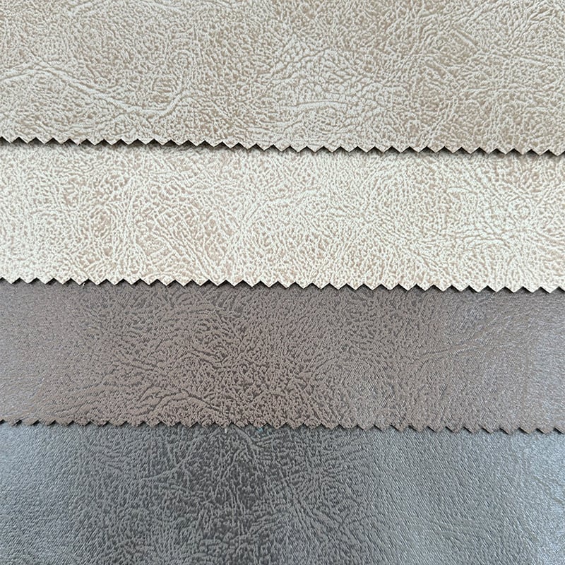 Wejoy top-salg imitation PVC-læder og samtæksstof, syntetisk læderstof til sofa