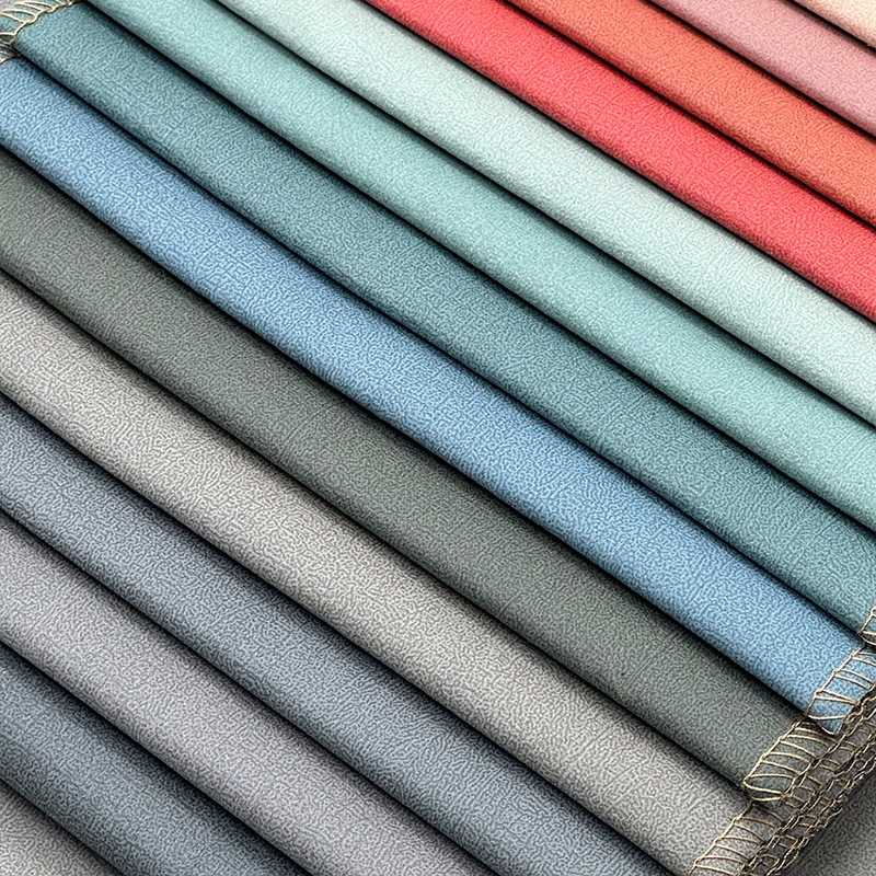 Wejoy Fabrik 260 gsm Polyester Printet Faux Læderstof til Sofa Pude
