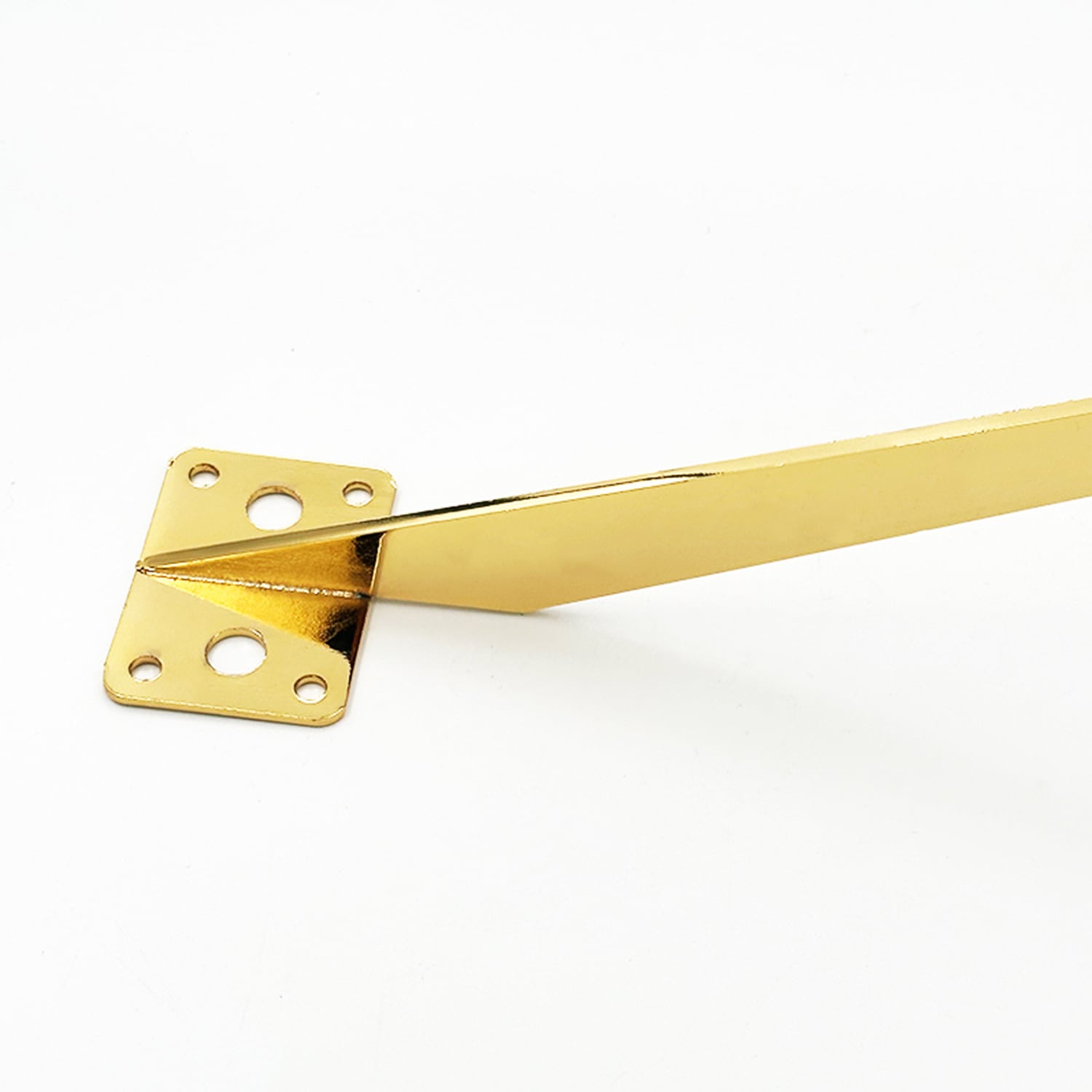 Wejoy Manufacturer 15cm Height Y Shaped Silver Golden Metal Sofa Legs