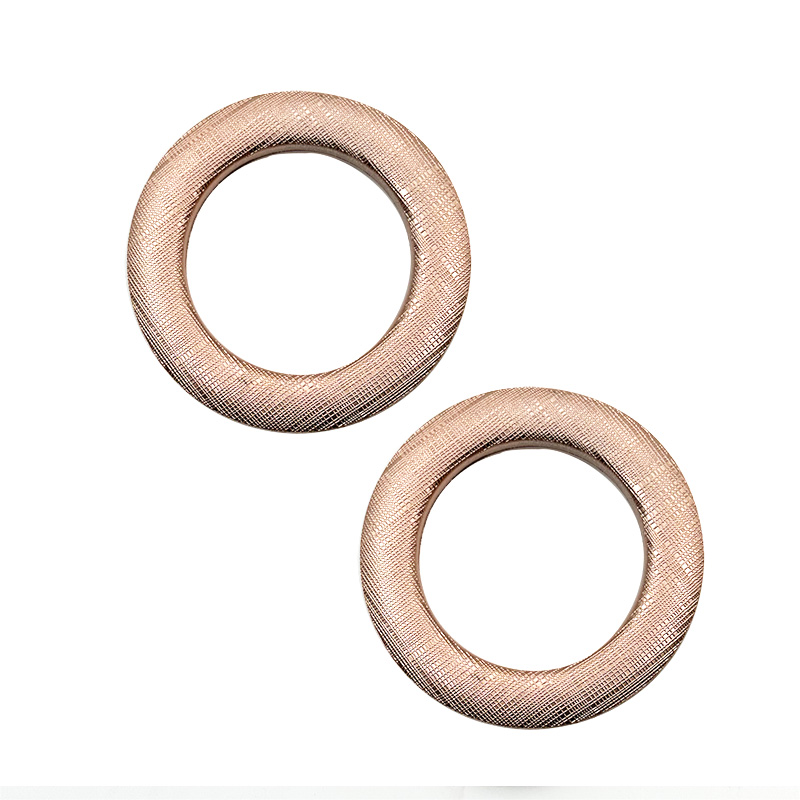 Wejoy 45 mm og 65 mm plastiske skabshåndtag, skuffehåndtag og skabsknapper med cirkelformet design i flere farver