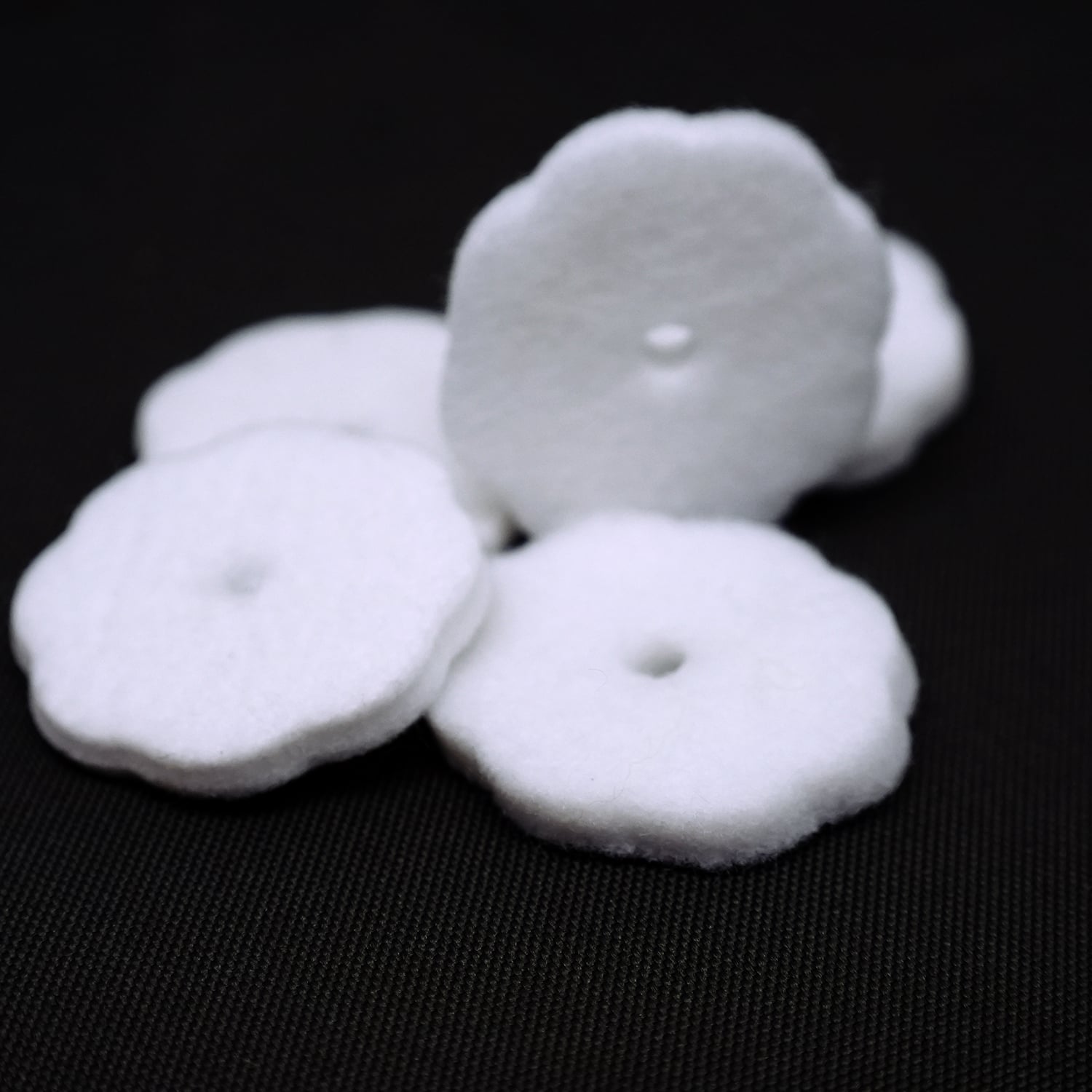 Wejoy Furniture Parts Bed Accessories 40mm White Felt Gasket Seal Pad for Mattress Fixation Self-Adhesive Floor Protector Hardware