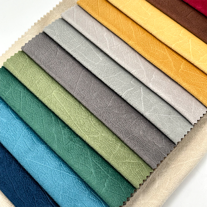 Wejoy Customized 450gsm 100% Polyester Embossed Velvet Fabric for Home Decor Heavy Weight Embossed Velvet Upholstery Fabric by Meter Patterned Velvet for Sofa Chair Cushion Curtain DIY Interior Design