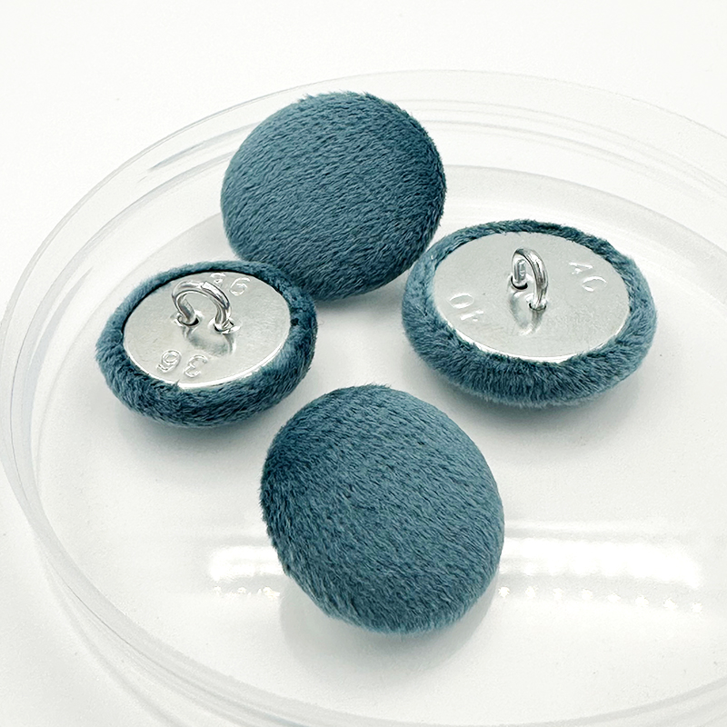 Wejoy Furniture Accessories Metal Decorative Button for Sofa with Velvet Fabric