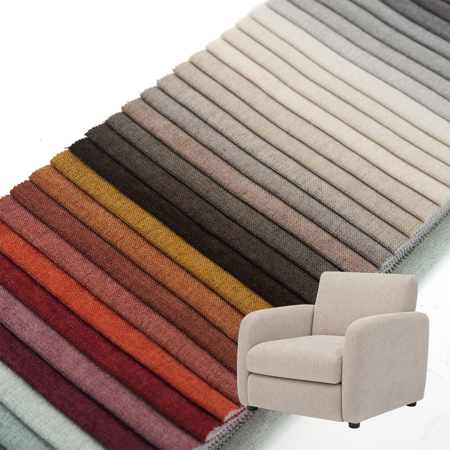 Táblaíocht Wejoy 290gsm de pholiatheirín do shiopaí sófa | Táblaíocht shófa ghearrtha go coitianta, 147cm leis an bpróiseas ciorcail | OEM agus príomhghníomhaíocht ar thógáil do theach