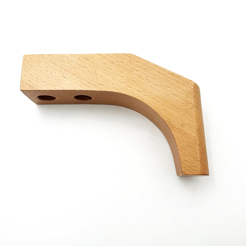 Wejoy Nuova Arrivo Parti per Mobili Gambe in Legno Altezza 12 cm per Divano