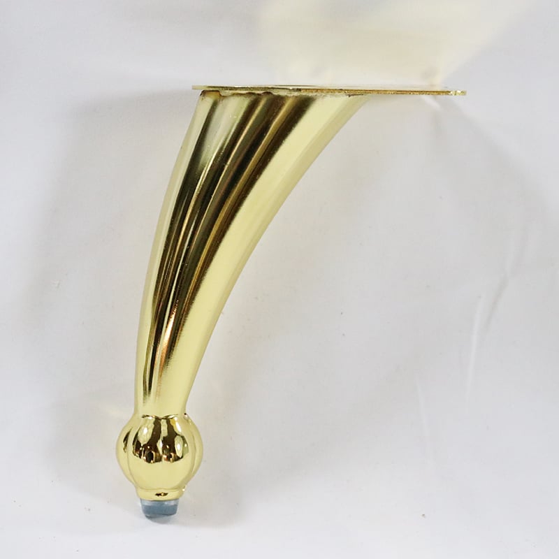 wejoy black gold silver mirror face 7cm height plastic leg for furniture sofa-6