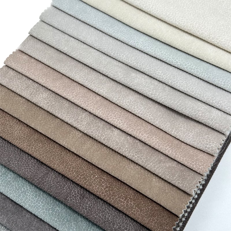 Wejoy High End Durable 350gsm Polyester Pearl Velvet Fabric Sofa Fabrics for Upholstery Heavy Duty Commercial Grade Wear Resistant Pet Friendly Stain Resistant Roll Width 140cm Wholesale By Meter