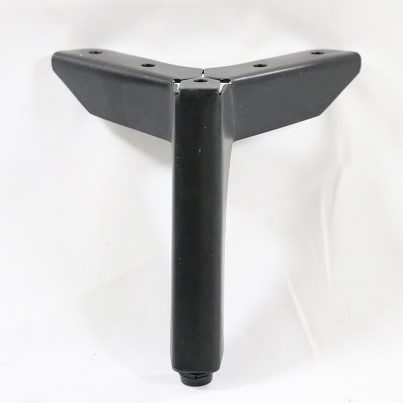 Wejoy højkvalitet luksus krom- og guldmetal trekantede sofa-ben, sofa-tilbehør, møbelbeslag