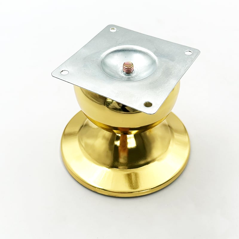 Wejoy 9cm Hoogte Vinyl Ligtevorm Metaalpote vir Lessenaar Kabinetsteun