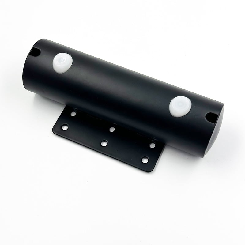 Wejoy Factory Modern Hardware Accessories 40*170mm Polished Black Metal Tube Legs