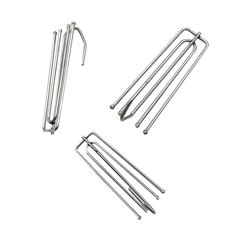 Wejoy Curtain Accessories 70mm Length Metal Plating Four Claw Hook for Curtain Tape Pinch Pleat Drapery Hardware 4 Prong Hooks Bulk Wholesale