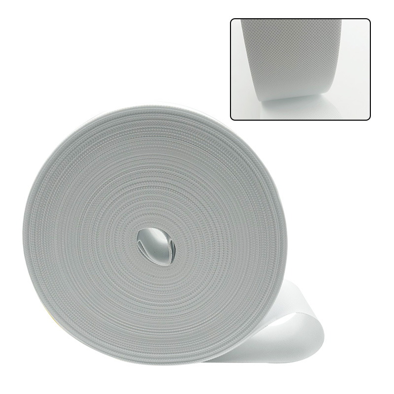 Wejoy 80mm Woven Fabric White Lining Tape Curtain Tape for Punching or Korean Pleats Drapery Header Supplies Wholesale