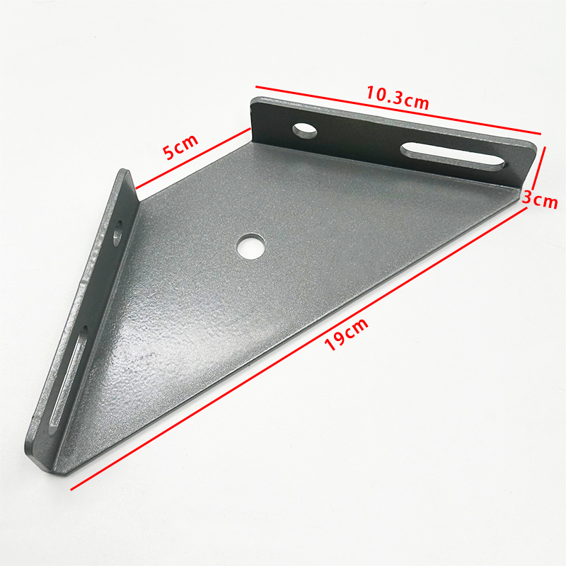 Wejoy ron Right Angle Triangular Bed Frame Accessory Thickened Fixed Corner Code Furniture Rust Prevention Heavy Duty Corner Brace