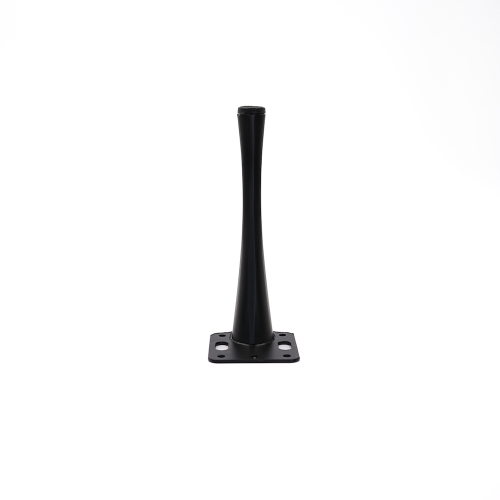 Wejoy Black Metal Sofa Legs 195mm Height Furniture Replacement Legs Modern TV Cabinet Stand Support Heavy Duty Furniture Hardware Parts