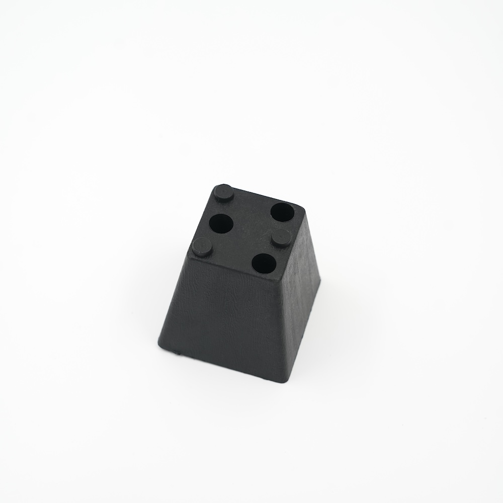 Wejoy 0,5 cm høje sofa-ben af ABS-plast, korte udskiftelige møbelben, moderne sofa-fødder, heavy-duty møbelhardware-tilbehør, engros