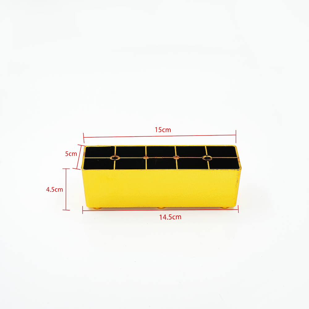 Wejoy ABS-plastiek meubelpote met rooster-versterkte struktuur, maklik om te installeer, stewige bankvoete, vervangingsmeubeluitrusting, groothandel