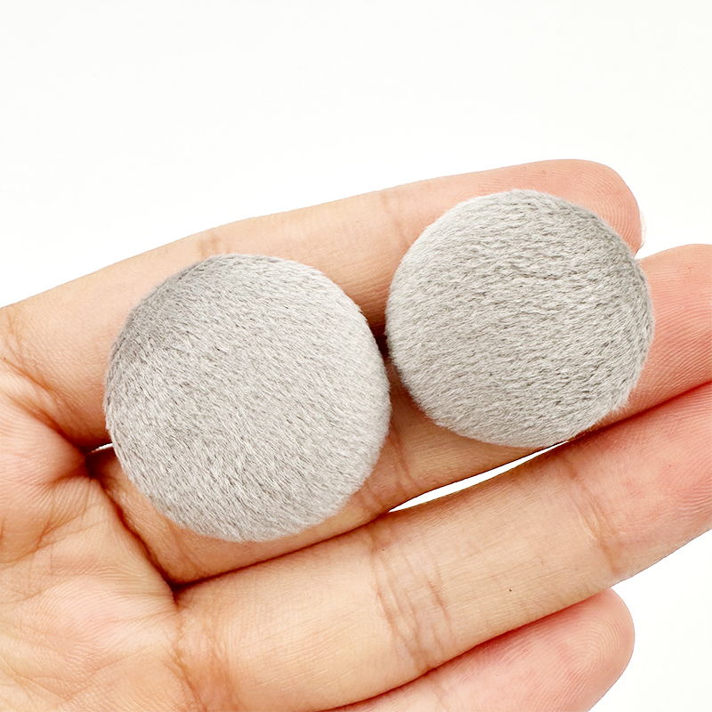 Wejoy Custom Color Fabric Covered Buttons Aluminium Buttons for Furniture Decorative