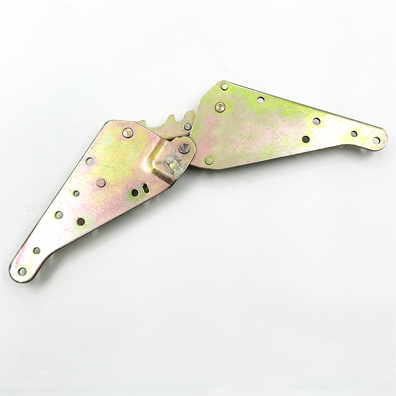 아연 도금 처리, 두께 2.0mm, 길이 300mm, 다목적 소파 조절 힌지, 중형 등급 3단계 각도 조절 메커니즘, 소파 베드 하드웨어, 접이식 가구 힌지, 리클라이너 의자 등받이용