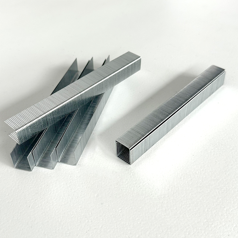 Wejoy 8014 Staple 14mm Leg Length Stainless Steel Code Nail Upholstery Staples Fine Wire Crown Staple Pneumatic Gun Nail Furniture Sofa U Shaped Nail Hardware Fastener
