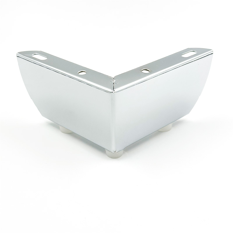 Wejoy Modern L-type 6cm Height Chrome Gold Furniture Legs Bedside Cabinet Table Legs