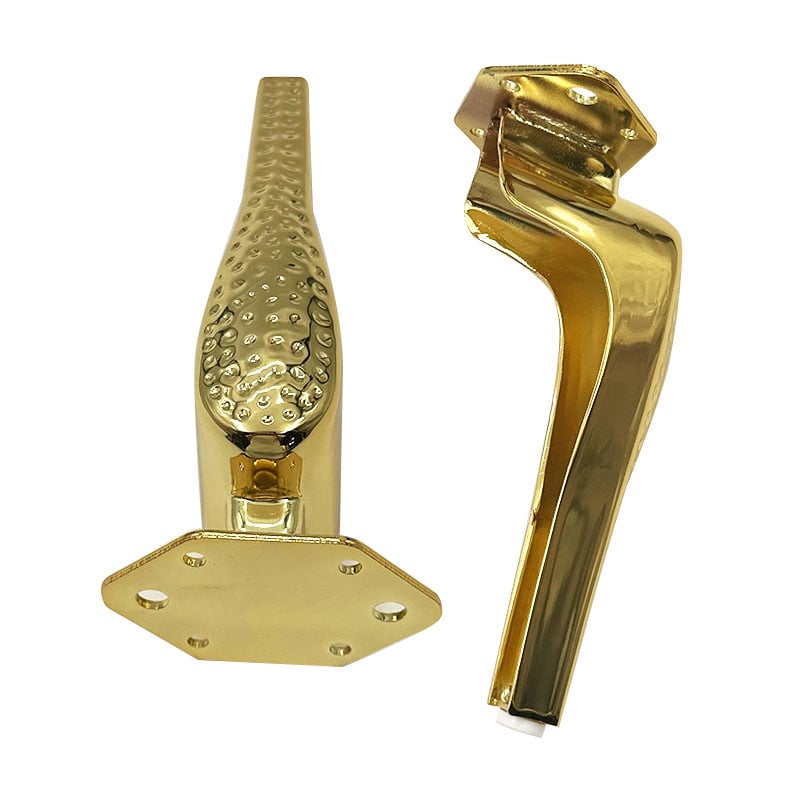 Wejoy Luxury Design Metal Sofa Legs Iron Gold Chromium Furniture Table Legs Cabinet Legs