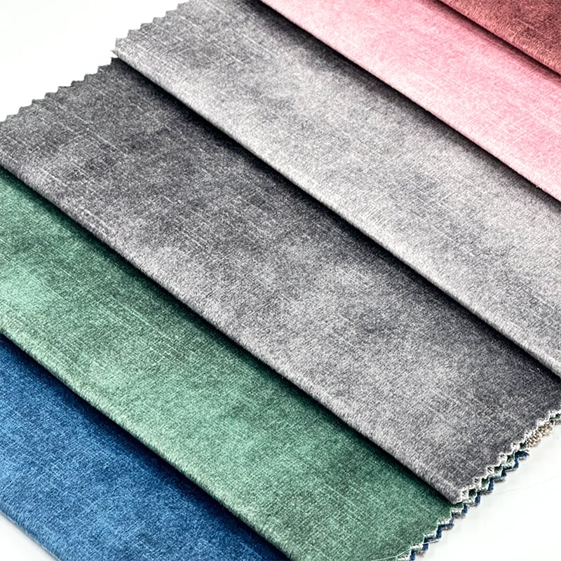 Wejoy Supplier Knitted Printed Velvet Fabric for Curtains Upholstery Wholesale Home Decor Textile High Quality Polyester Velvet for Sofa Chair Commercial Projects