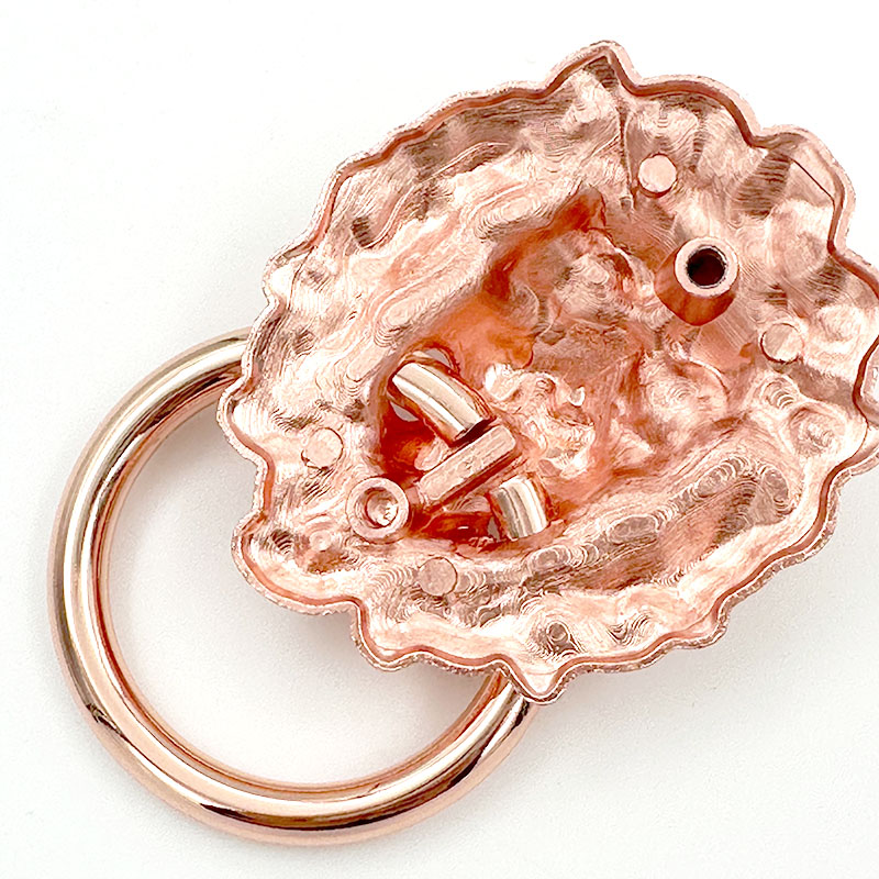 Wejoy-verchromte Türgriffe, Löwenkopf-Klopfplatte mit Ring-Beschlag, Schubladenpulls, Schrankgriffe, Küchenschrankgriffe, Badmöbelgriffe, Vintage-Schrankgriffe