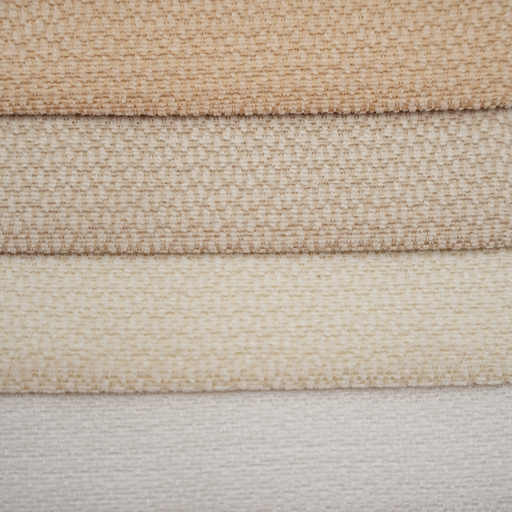 Tá Wejoy 240gsm, 100% poliastar chenille le haghaidh cinniúna sofa | Tá an t-ábhar seo breathnaitheach, ina dhiaidh sin tá sé ina ábhar iomláin agus tá sé díodáilte, le cúlra báinbhéite 142cm | Díol i mbulk, OEM