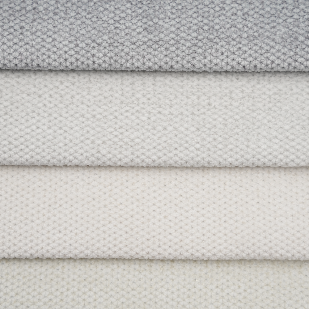 ウェイジョイ ホールセール 3D バブル加工 320gsm シネル upholstery生地（高級テクスチャーソファ装飾用、メートル売り）