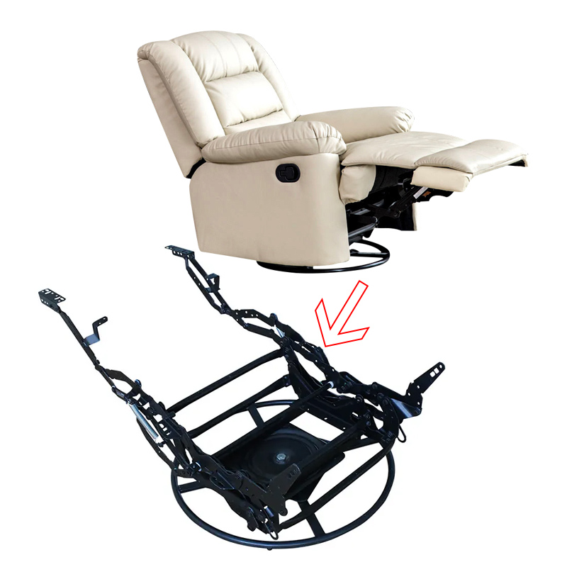 Wejoy Manual Recliner Sofa Mechanism Multi Functional Chair Frame Folding Recliner Chair Hardware Heavy Duty Steel Recliner Frame for Sofa