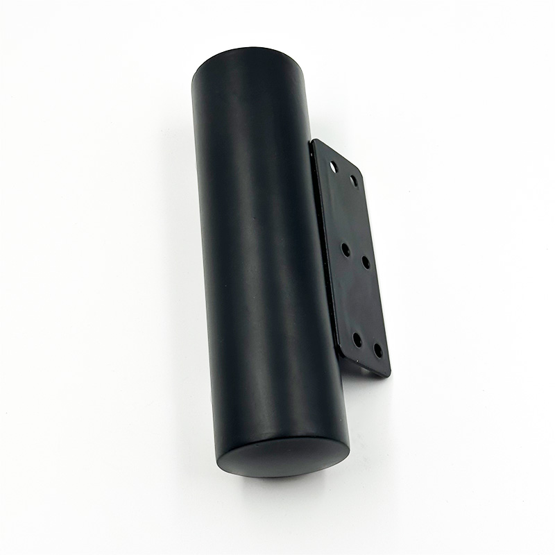 Wejoy Factory Modern Hardware Accessories 40*170mm Polished Black Metal Tube Legs