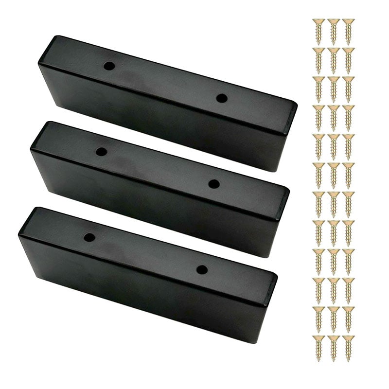wejoy hollow table legs sofa hardware accessories 150mm metal chrome v shape triangle furniture legs-5